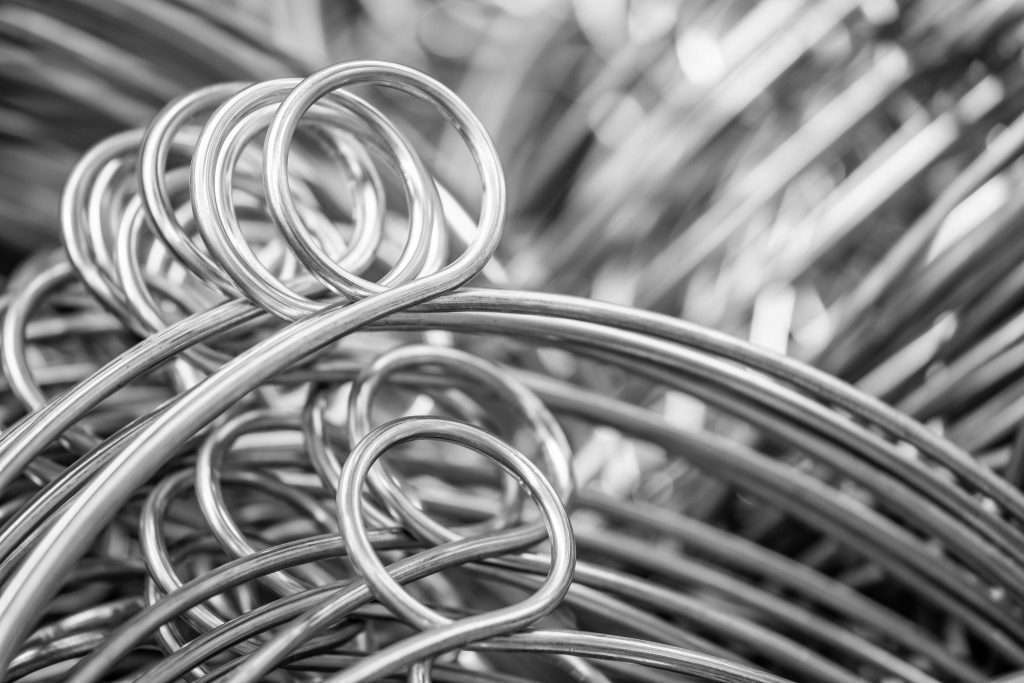 metal handles