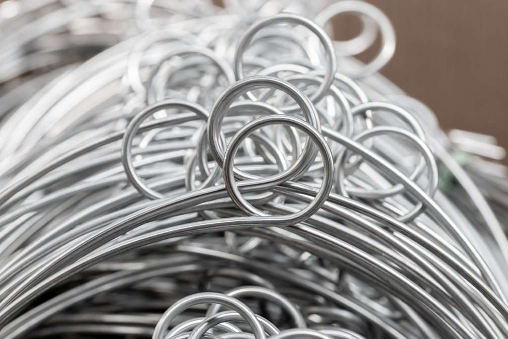 metal handles