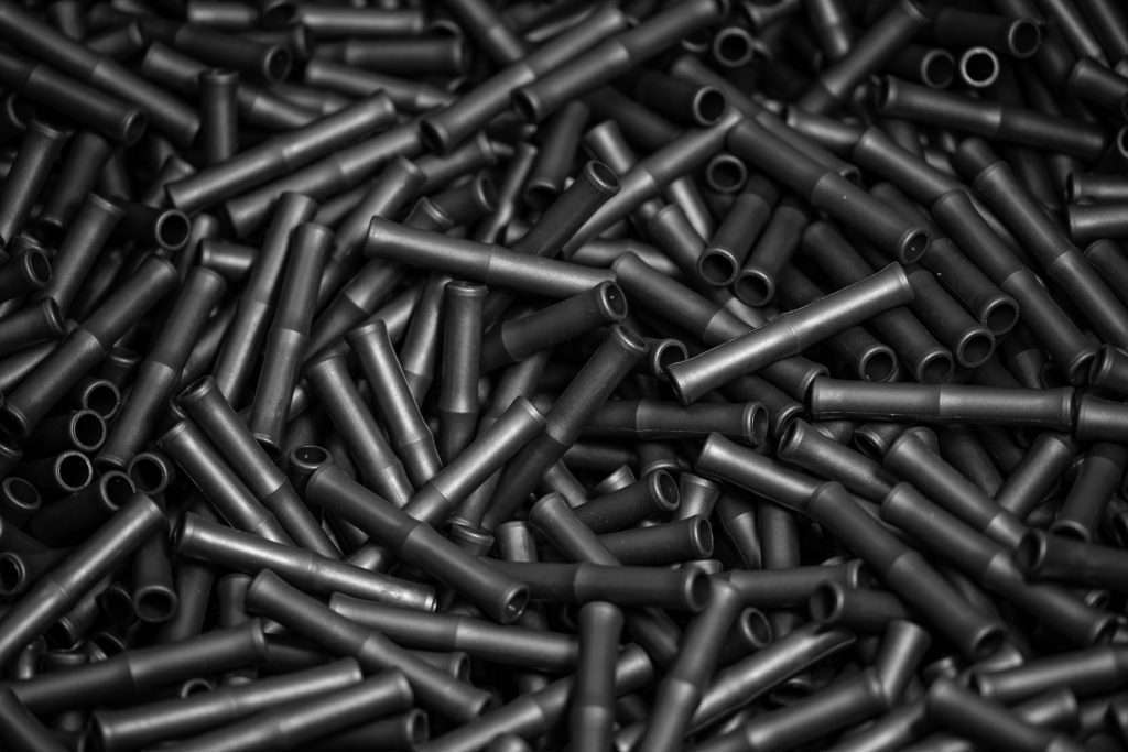 Plastic carrying handles